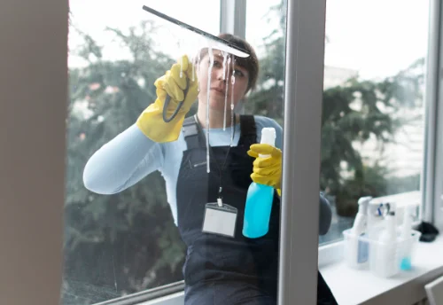 Nettoyage de vitres intérieures et extérieures à Saint-Servant